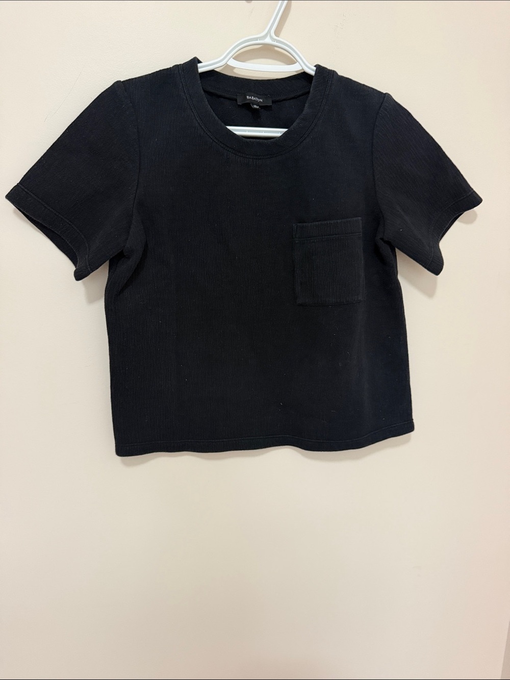 Babaton Kids' Black Short-Sleeve Pocket Tee